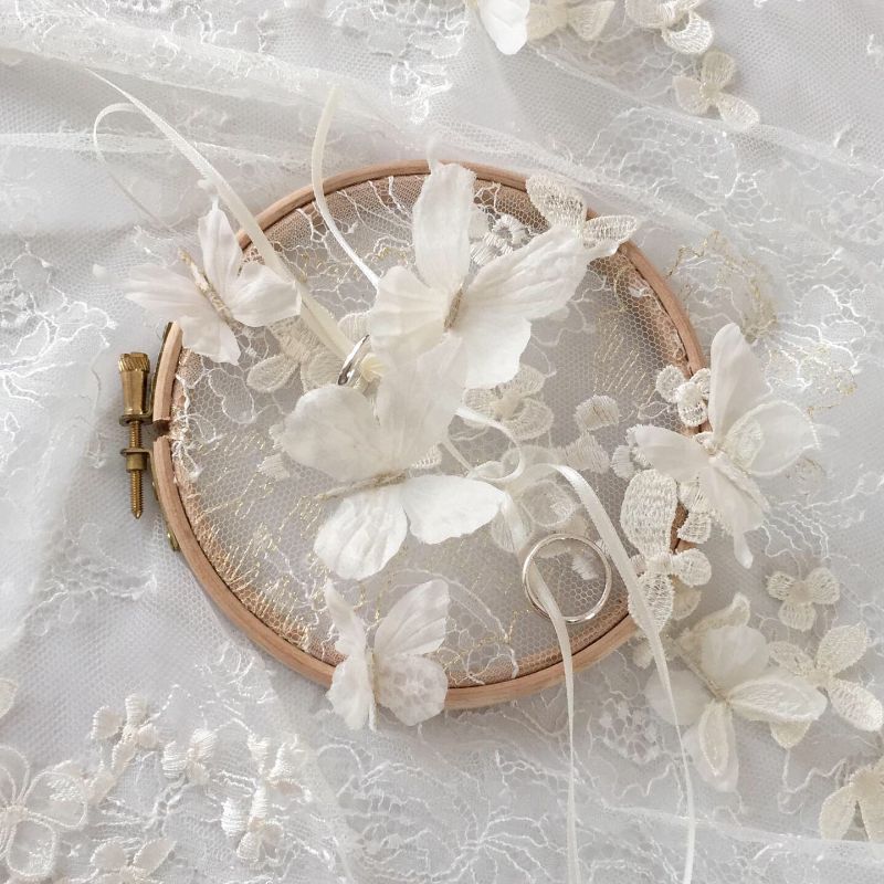 Fiorellini e Fiori per Abito Sposa in Organza o Macrame